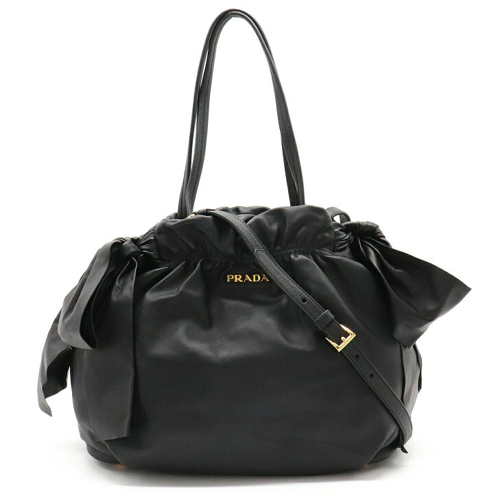 楽天市場】【バッグ】PRADA プラダ リボン トートバッグ 2WAY 