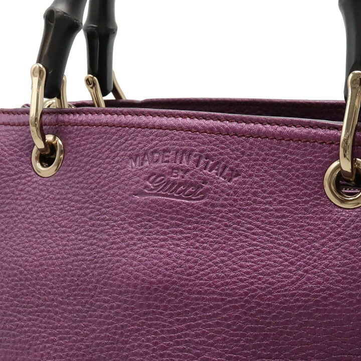 楽天市場】【バッグ】GUCCI グッチ バンブー スモールショッパー 
