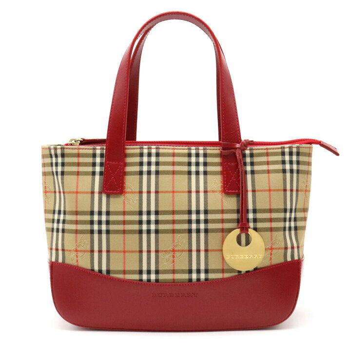 楽天市場】【バッグ】BURBERRY バーバリー ノバチェック チェック柄 