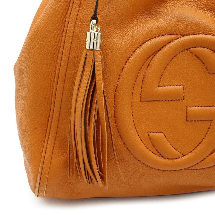 楽天市場】【バッグ】GUCCI グッチ ソーホー セラリウス フリンジ 