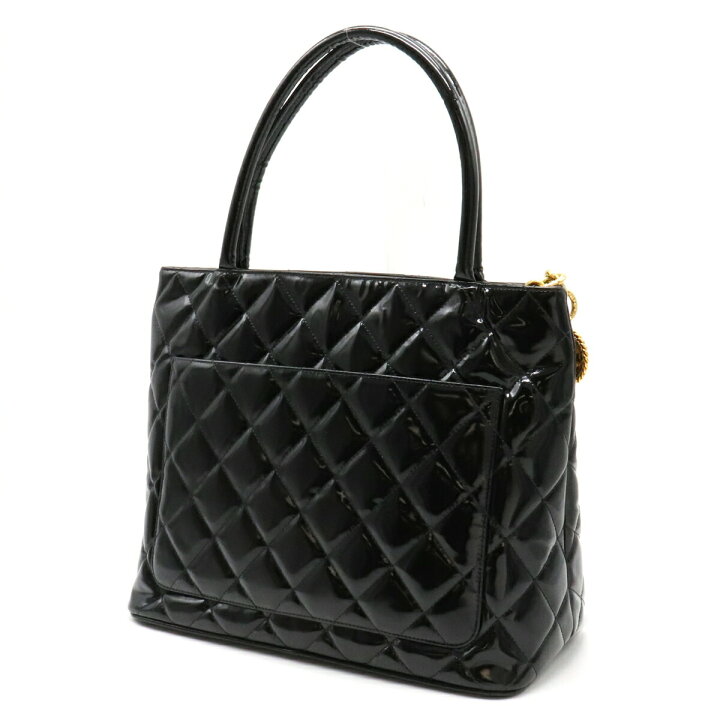 楽天市場】【バッグ】CHANEL シャネル マトラッセ エナメル 復刻トート 