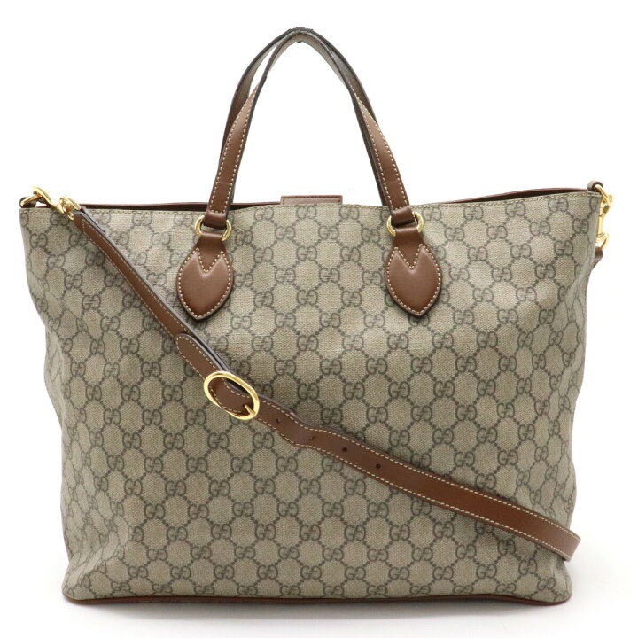 楽天市場】【バッグ】GUCCI グッチ GGスプリーム トートバッグ 2WAY  