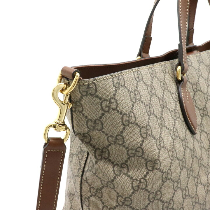 楽天市場】【バッグ】GUCCI グッチ GGスプリーム トートバッグ 2WAY 