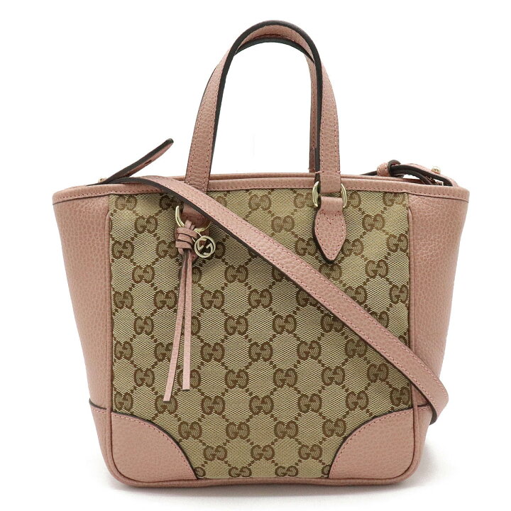 楽天市場】【バッグ】GUCCI グッチ GGキャンバス ハンドバッグ 2WAY 