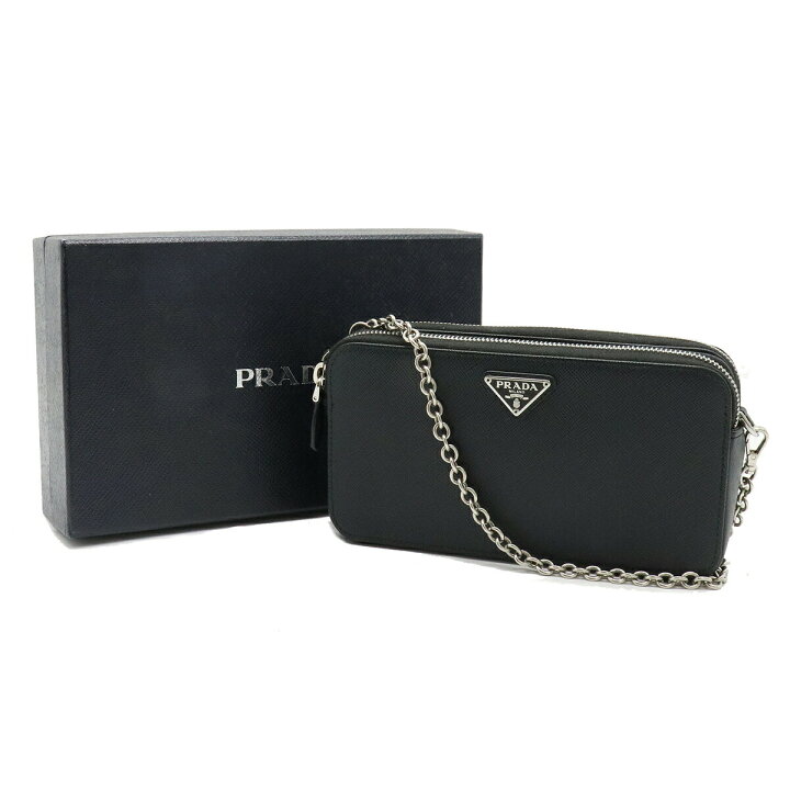 楽天市場】【財布】PRADA プラダ SAFFIANO サフィアーノ チェーン 