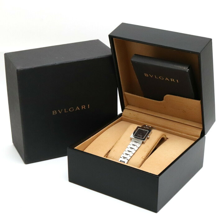 楽天市場】【ウォッチ】BVLGARI ブルガリ クアドラード スクエア SS  