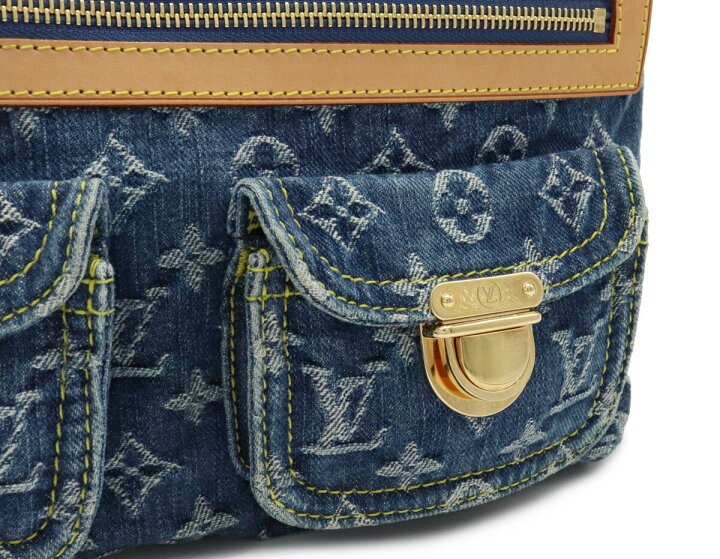 楽天市場】【バッグ】LOUIS VUITTON ルイ ヴィトン モノグラムデニム  