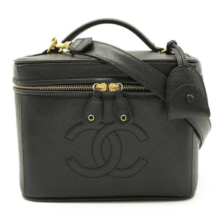 楽天市場】【バッグ】CHANEL シャネル キャビアスキン バニティバッグ  