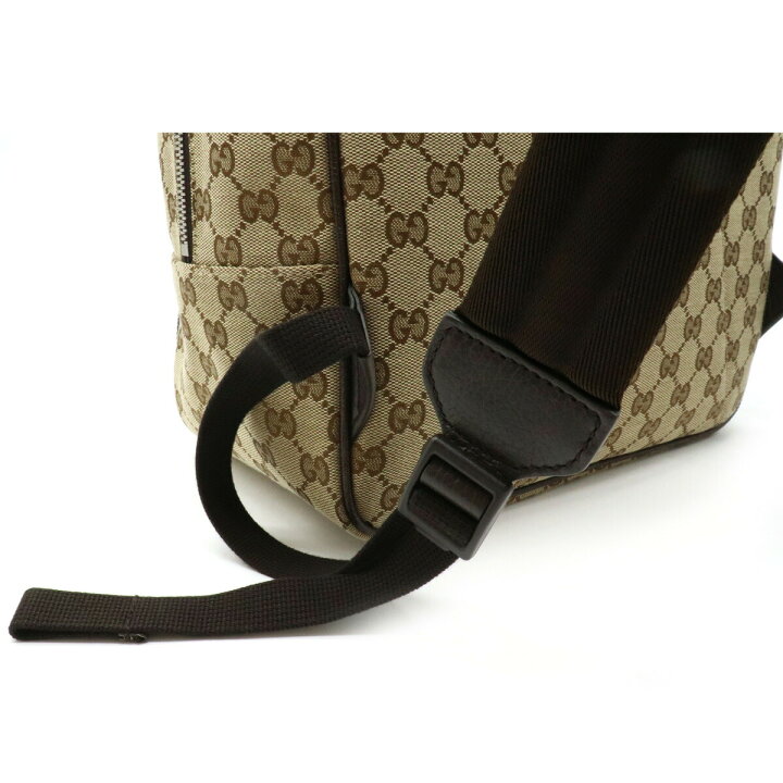 楽天市場】【バッグ】GUCCI グッチ GGキャンバス リュックサック 