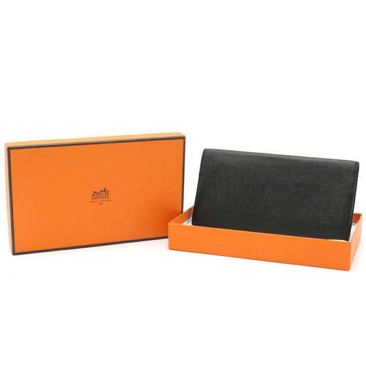 楽天市場】【財布】HERMES エルメス MC2 メンデル 長札入れ 2つ折長  