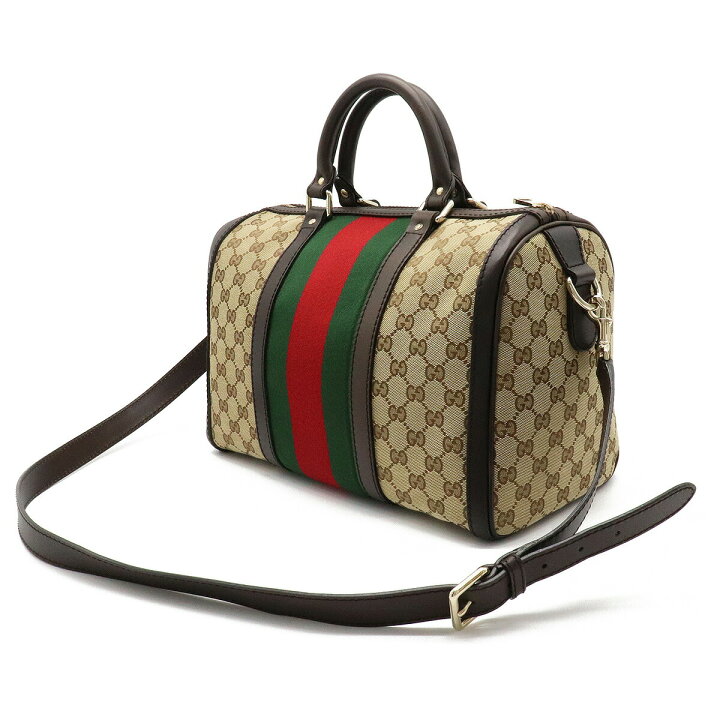 楽天市場】【バッグ】GUCCI グッチ GGキャンバス シェリーライン 