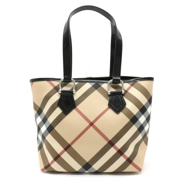 楽天市場】【バッグ】BURBERRY バーバリー ノバチェック ハンドバッグ  