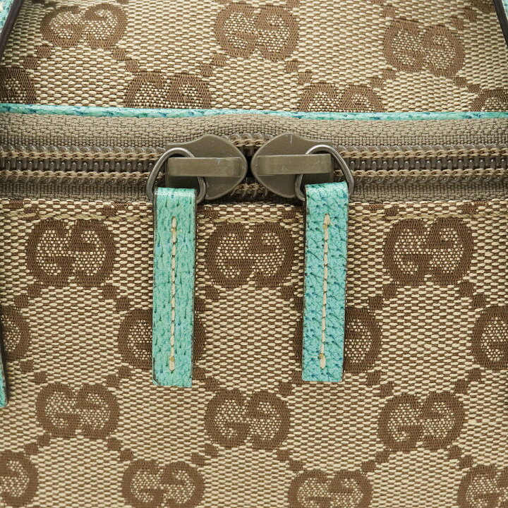 楽天市場】【バッグ】GUCCI グッチ GGキャンバス バニティバッグ 