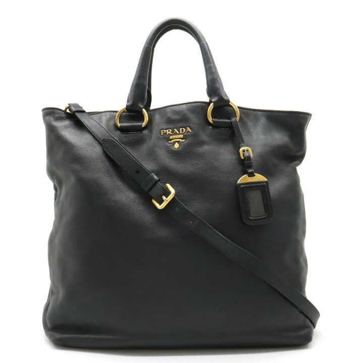 楽天市場】【バッグ】PRADA プラダ SOFT CALF トートバッグ 