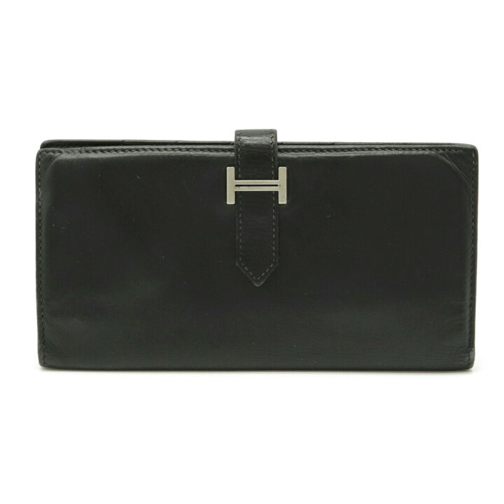 楽天市場】【財布】HERMES エルメス ベアン クラシック 2つ折長財布 二  