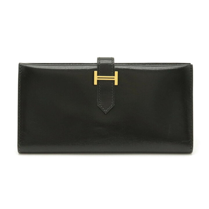 楽天市場】【財布】HERMES エルメス ベアン クラシック 2つ折長財布 二  