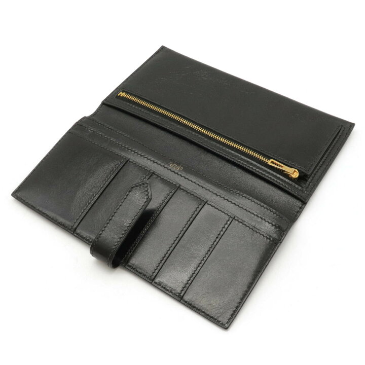 楽天市場】【財布】HERMES エルメス ベアン クラシック 2つ折長財布 二  