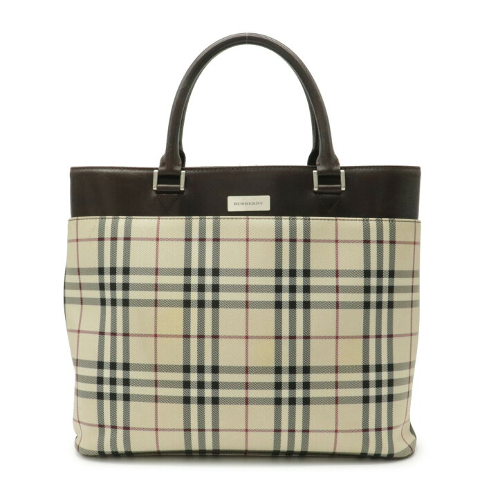 楽天市場】【バッグ】BURBERRY バーバリー ノバチェック チェック柄 