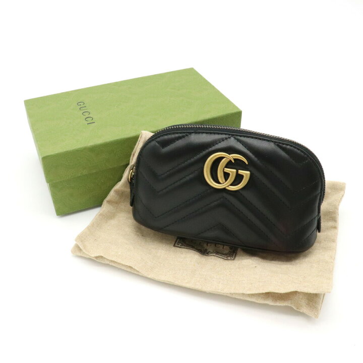 楽天市場】【バッグ】GUCCI グッチ GGマーモント コスメティックケース 
