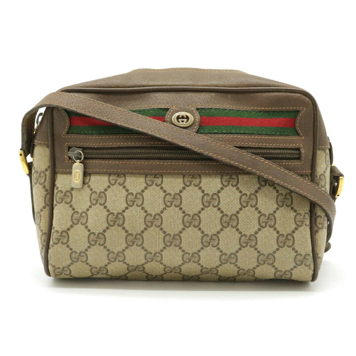 楽天市場】【バッグ】GUCCI グッチ オールドグッチ GGプラス シェリー 