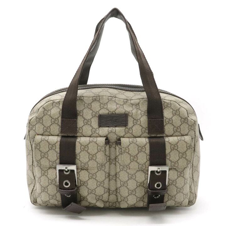 楽天市場】【バッグ】GUCCI グッチ GGスプリーム ハンドバッグ 