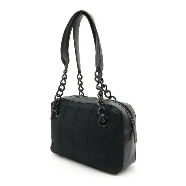 CHANEL シャネル チョコバー チェーン カバン 肩掛け 斜め掛け ココ  