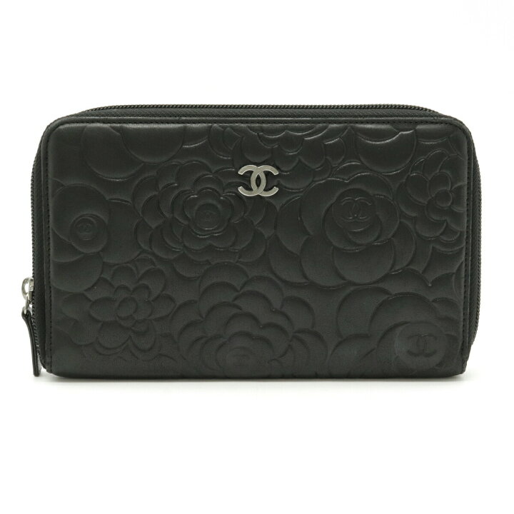 楽天市場】【財布】CHANEL シャネル カメリア エンボス ココマーク  