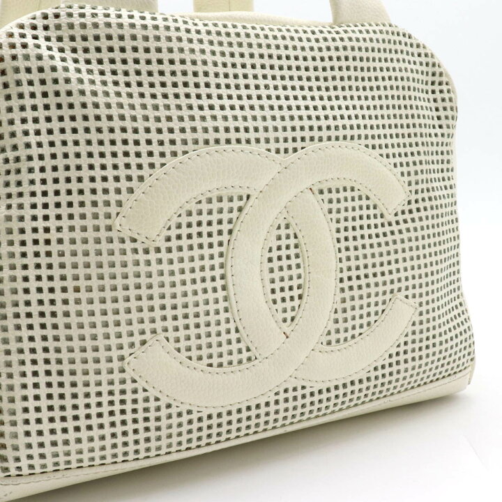楽天市場】【バッグ】CHANEL シャネル ココマーク ハンドバッグ ミニ  