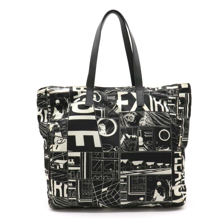 楽天市場】【バッグ】PRADA プラダ TESSUTO COMICS トートバッグ 