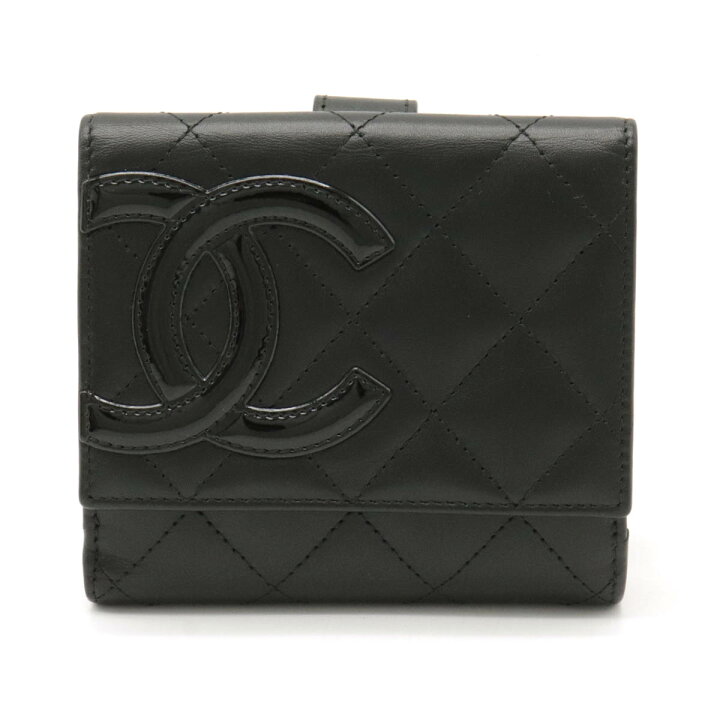 楽天市場】【財布】CHANEL シャネル カンボンライン ココマーク W 
