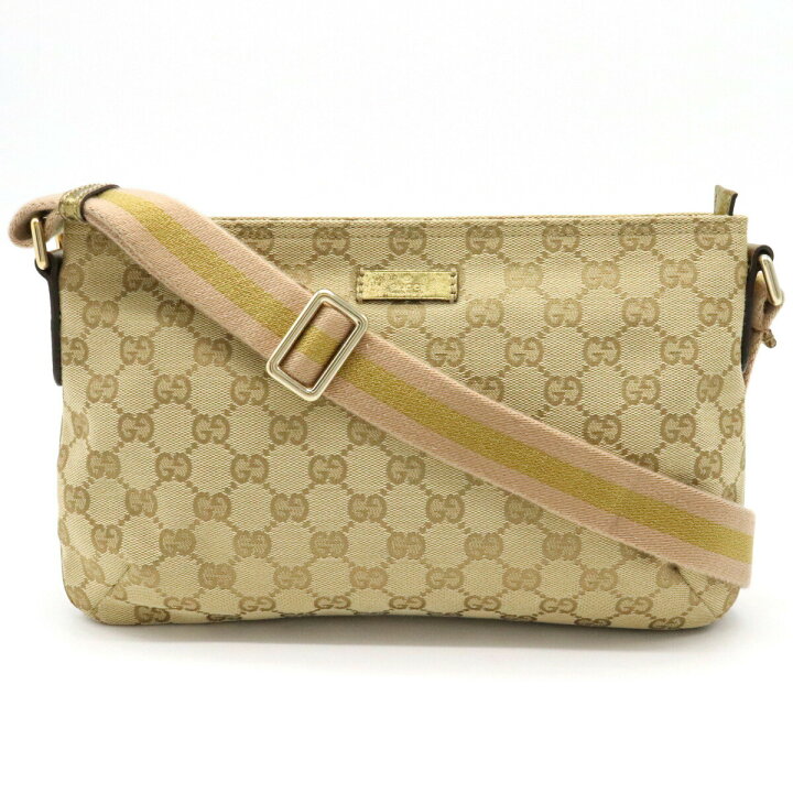 楽天市場】【バッグ】GUCCI グッチ GGキャンバス ショルダーバッグ 