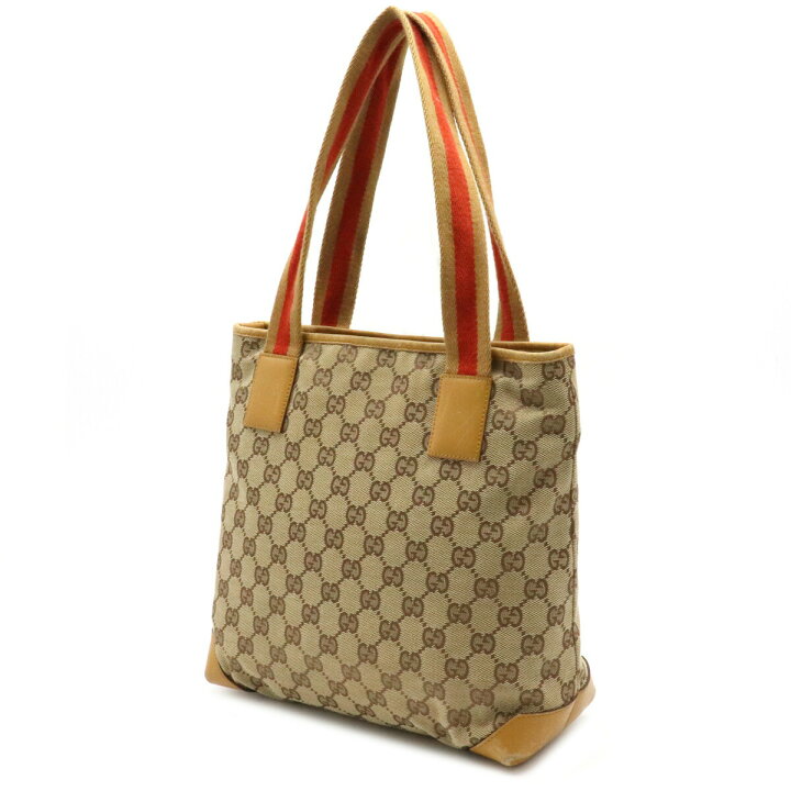 楽天市場】【バッグ】GUCCI グッチ GGキャンバス シェリーライン 