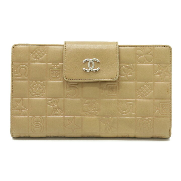 楽天市場】【財布】CHANEL シャネル アイコン ココマーク 2つ折長財布 