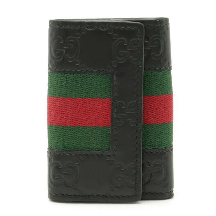 楽天市場】GUCCI グッチ グッチシマ シェリーライン 6連キーケース  