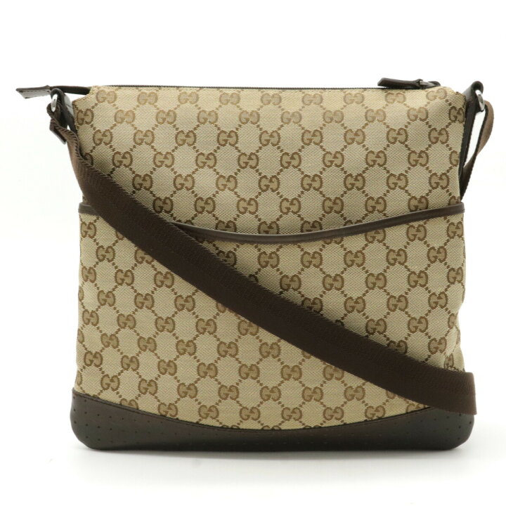 楽天市場】【バッグ】GUCCI グッチ GGキャンバス ショルダーバッグ 