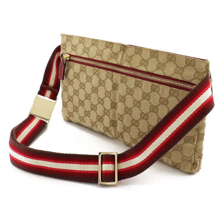 楽天市場】【バッグ】GUCCI グッチ GGキャンバス シェリーライン 