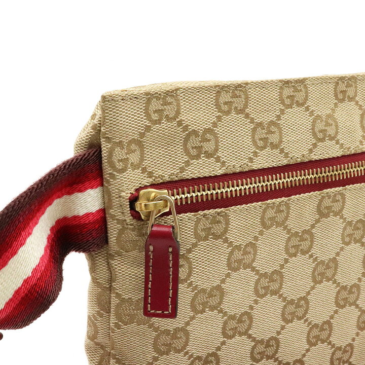楽天市場】【バッグ】GUCCI グッチ GGキャンバス シェリーライン 
