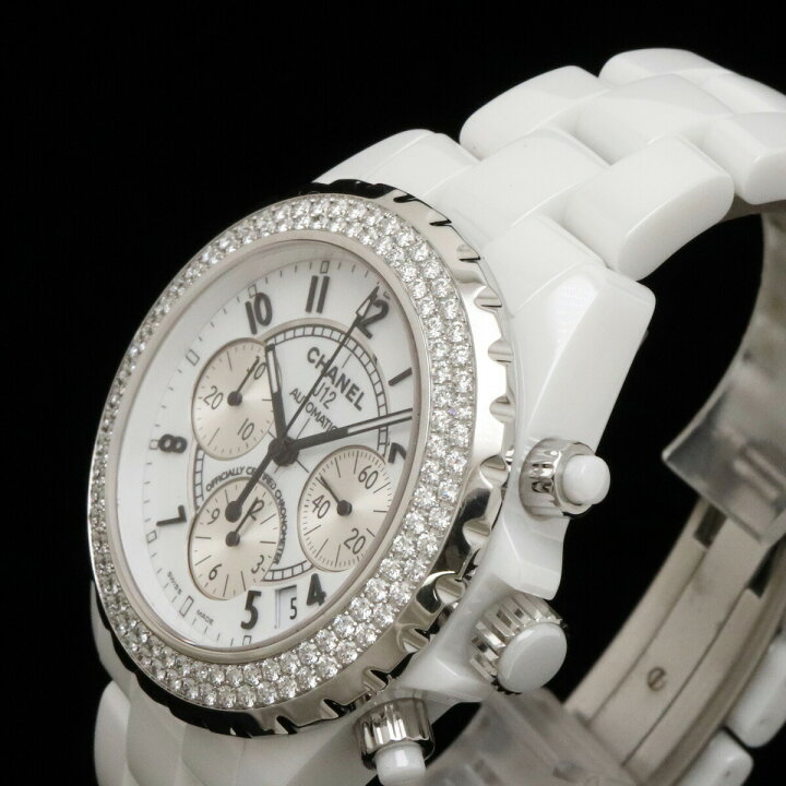 楽天市場】【ウォッチ】【OH済】 CHANEL シャネル J12 クロノグラフ  