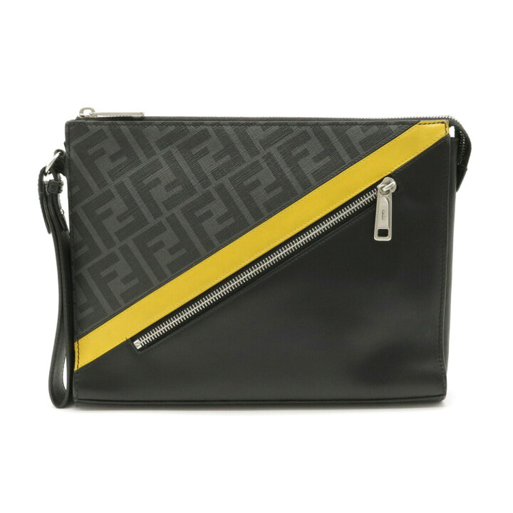 楽天市場】【バッグ】FENDI フェンディ ズッカ柄 フラットスリム  