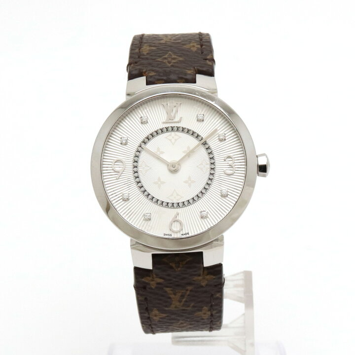 楽天市場】【ウォッチ】LOUIS VUITTON ルイ ヴィトン タンブールスリム  
