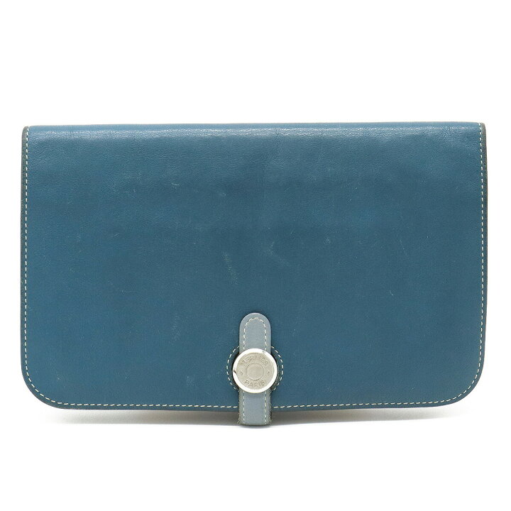 楽天市場】【財布】HERMES エルメス ドゴンGM 2つ折長財布 二つ折り長  