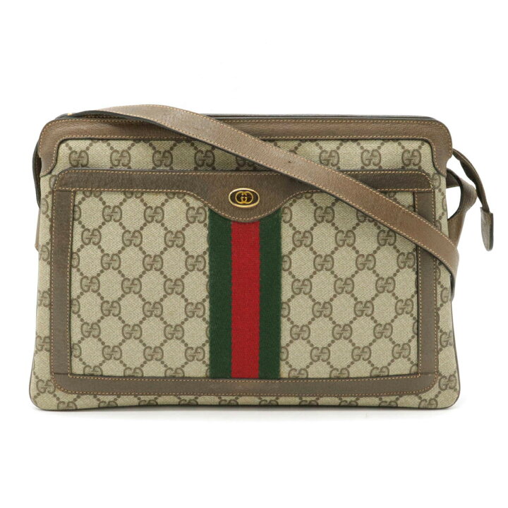 楽天市場】【バッグ】GUCCI グッチ オールドグッチ GGプラス シェリー 
