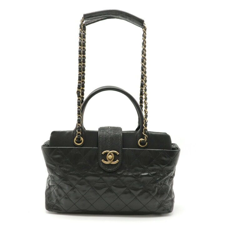 楽天市場】【バッグ】CHANEL シャネル マトラッセ ハンドバッグ トート 