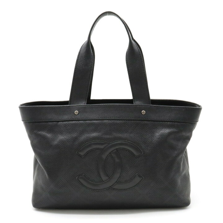 楽天市場】【バッグ】CHANEL シャネル ココマーク パンチング メッシュ 