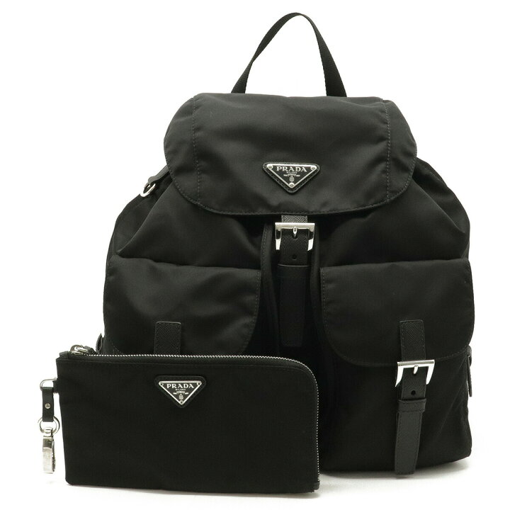 楽天市場】【バッグ】PRADA プラダ VELA バックパック リュックサック