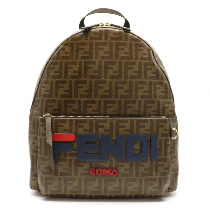 楽天市場】【バッグ】FENDI フェンディ ズッカ柄 ロゴ FILA コラボ 