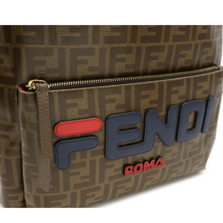 楽天市場】【バッグ】FENDI フェンディ ズッカ柄 ロゴ FILA コラボ 