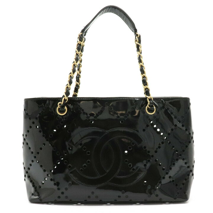 楽天市場】【バッグ】CHANEL シャネル ココマーク パンチング チェーン 