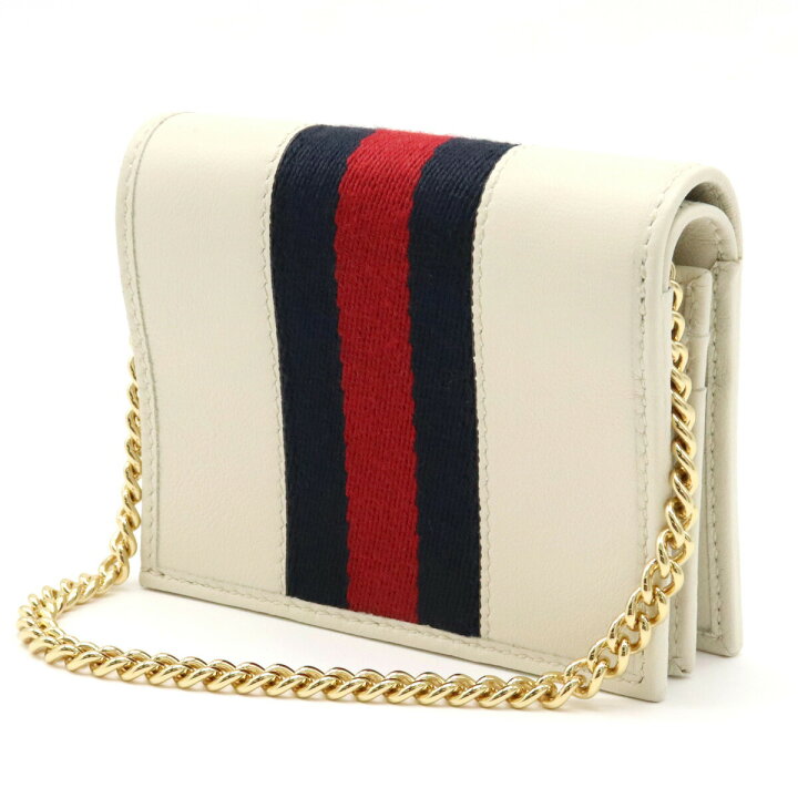 楽天市場】【財布】GUCCI グッチ ラジャ チェーン コンパクト  