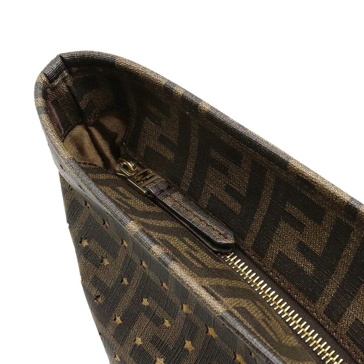 楽天市場】【バッグ】FENDI フェンディ ズッカ柄 スターパンチング 星  